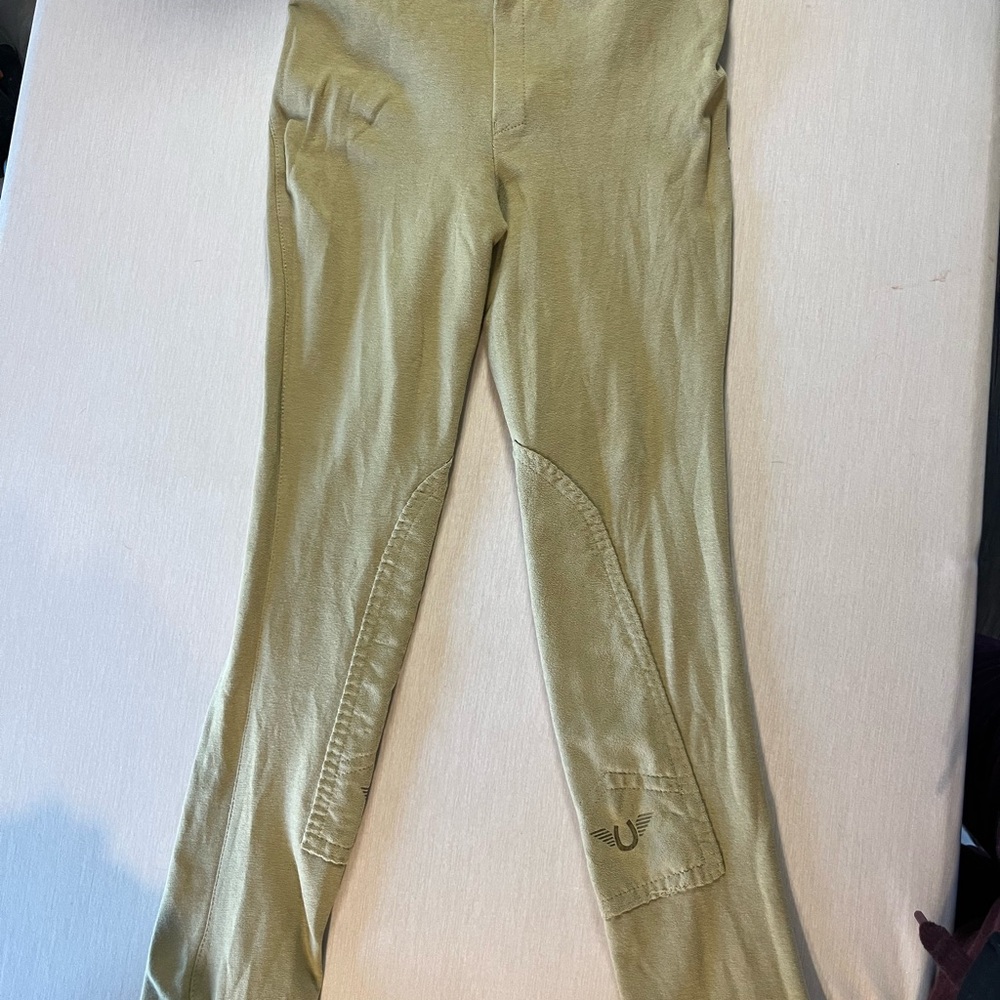 Tuff Rider Tan Horse Riding Pants- 14